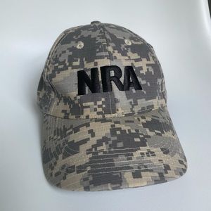 NRA camo baseball hat